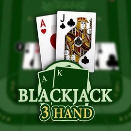 Blackjack 3H (Habanero) online game logo by Habanero on winnnitt.nl
