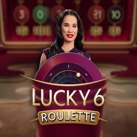 Lucky 6 Roulette logo by Pragmatic Play WinnItt Casino