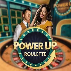 PowerUP Roulette slot logo by Pragmatic Play at WinnItt Casino