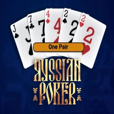 Russian Poker logo by OneTouch Games at WinnItt Casino